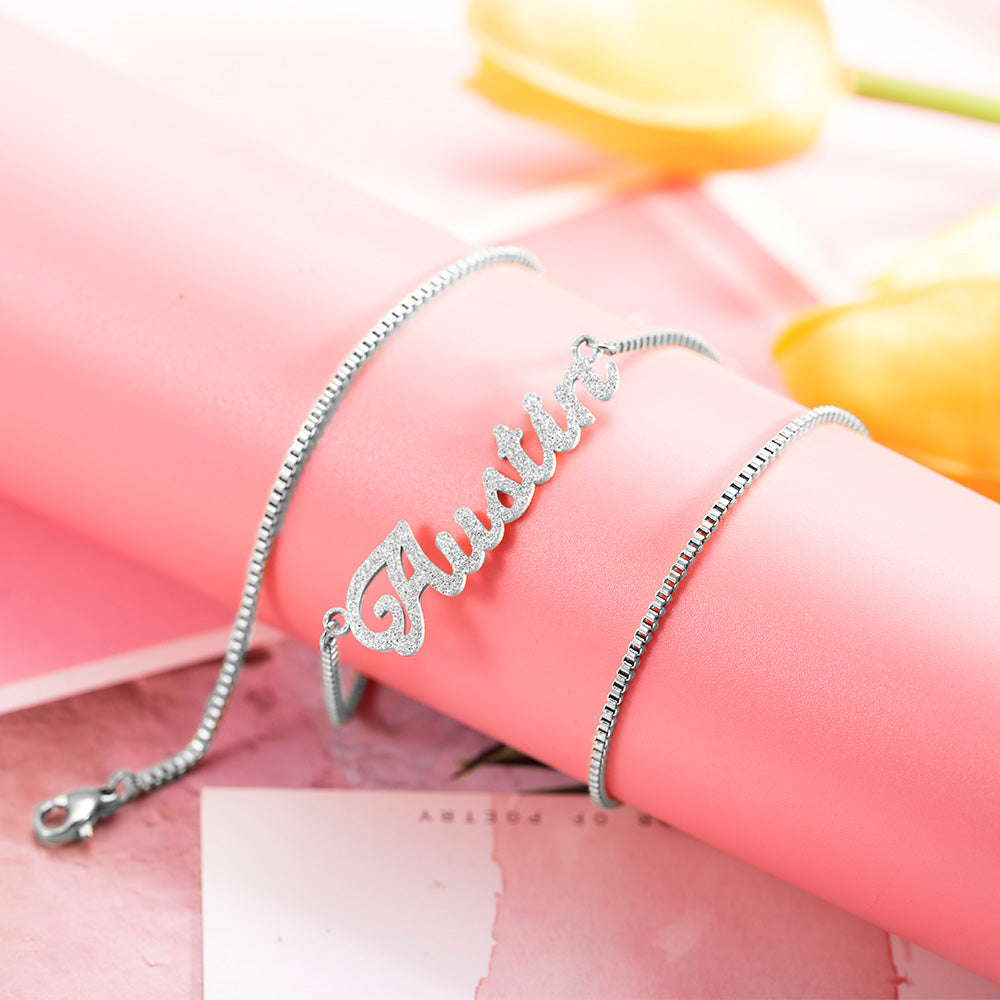 Personalized Sparkling Name Necklace