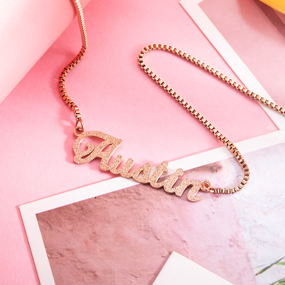 Personalized Sparkling Name Necklace