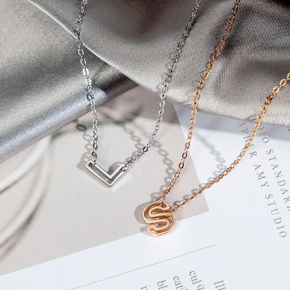 Personalized Elegant Initial Necklace