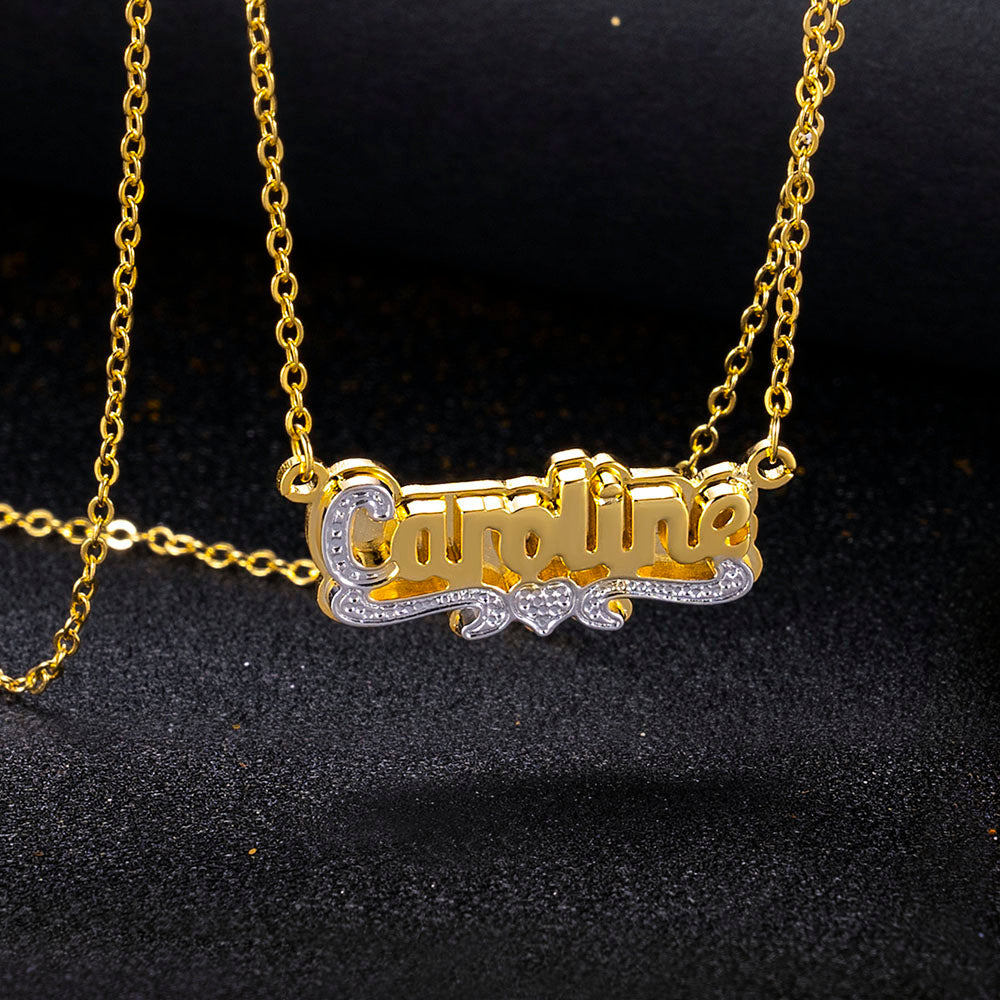 Custom Name Plate Necklace