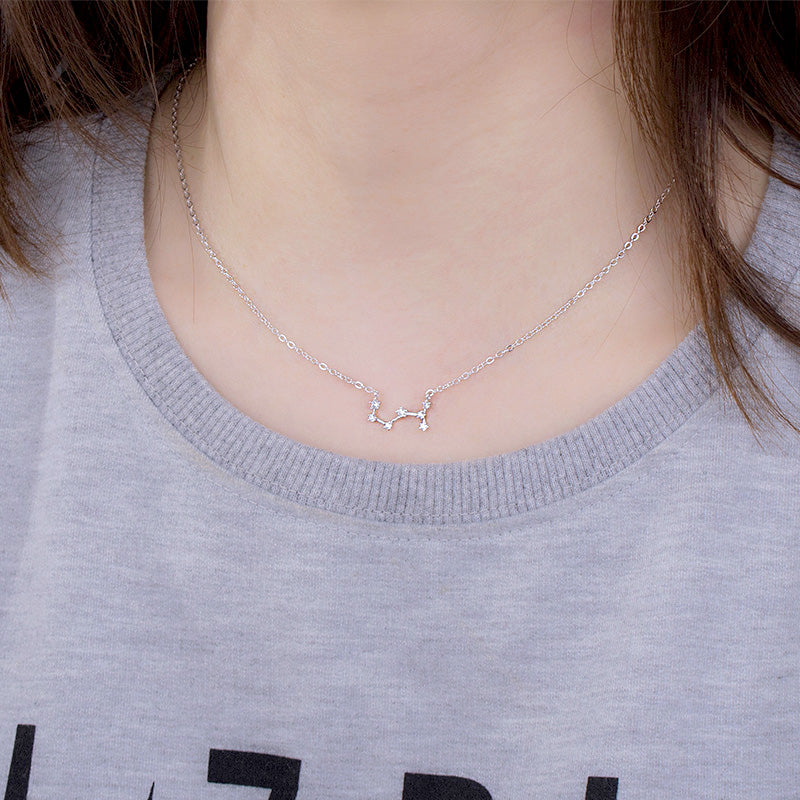 Personalized Crystal Constellation Necklace