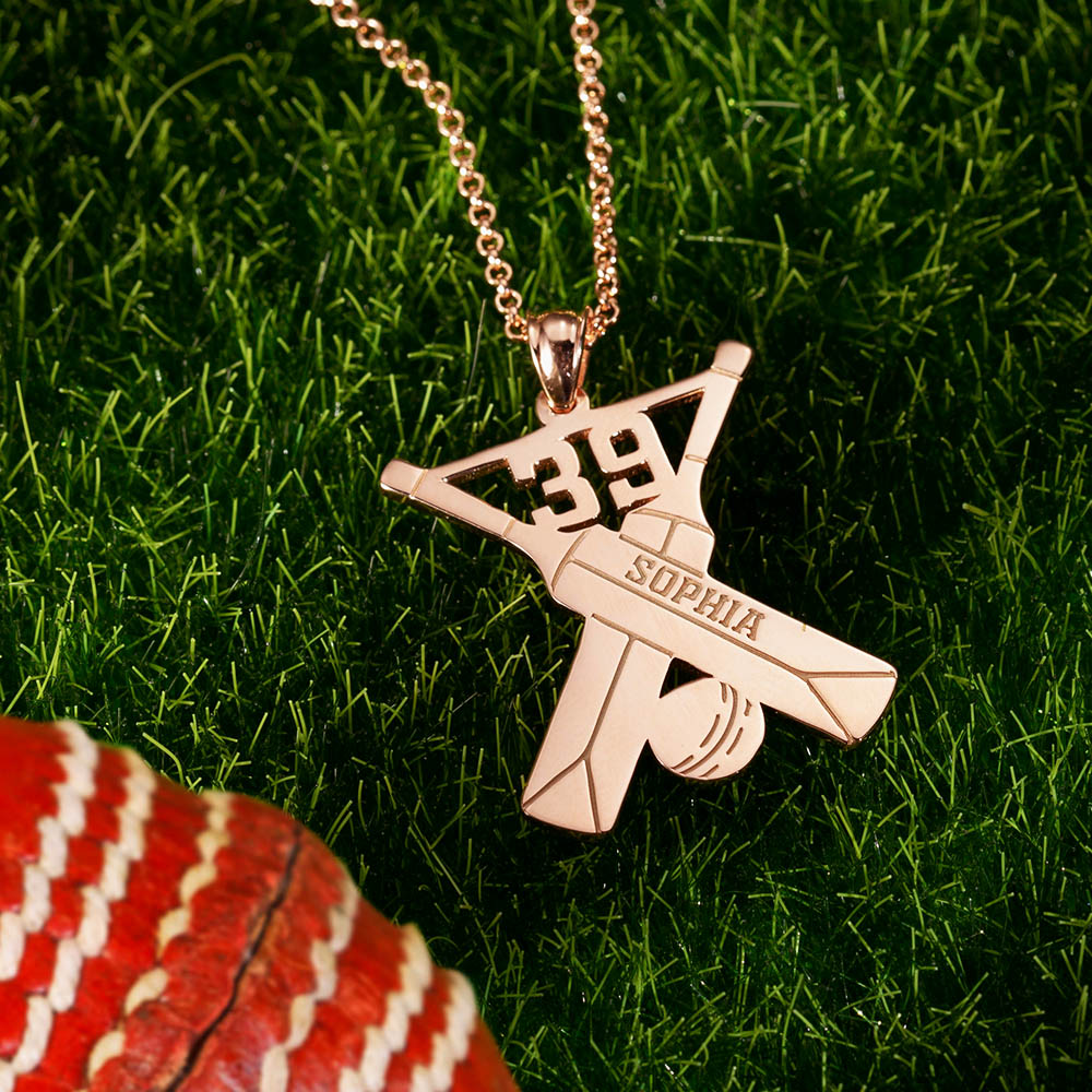 Collana commemorativa personalizzata Cricket