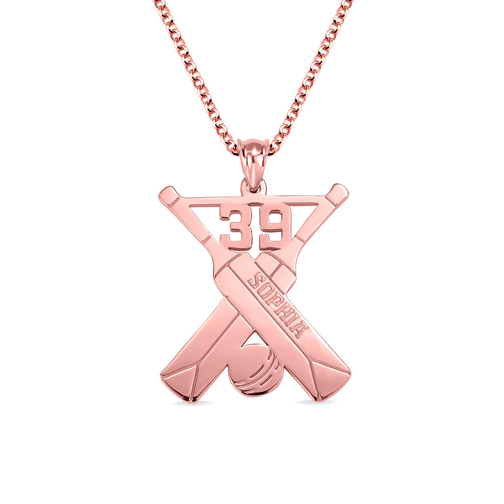 Collana commemorativa personalizzata Cricket