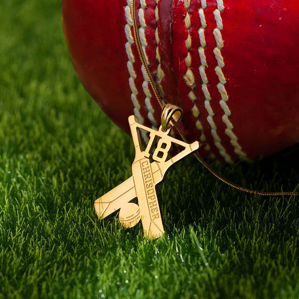 Personalized Cricket Memorial Necklace