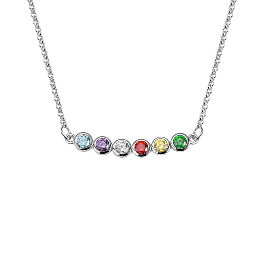 Personalized Birthstone Necklace