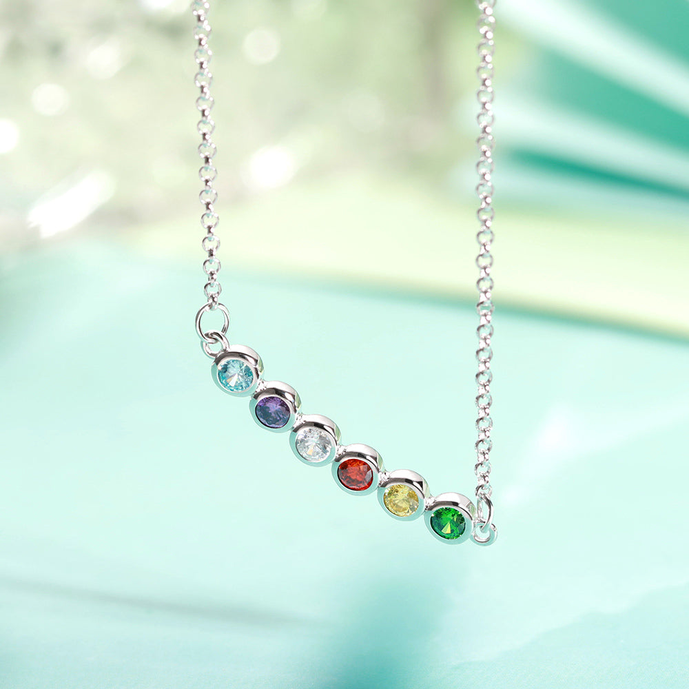 Personalized Birthstone Necklace