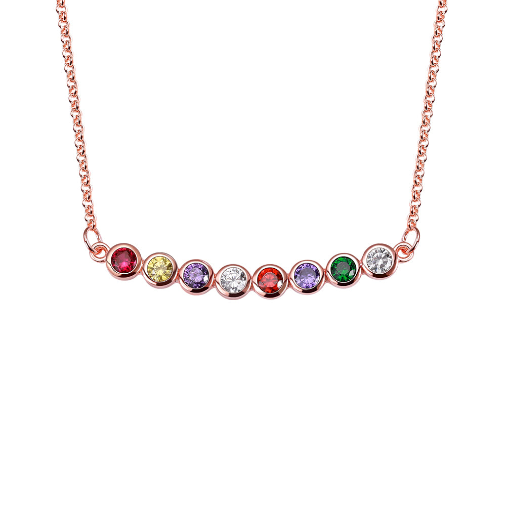 Personalized Birthstone Necklace