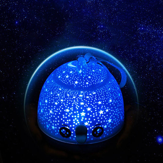 Custom Lucky Fish LED Rotating Star Projection Night Light